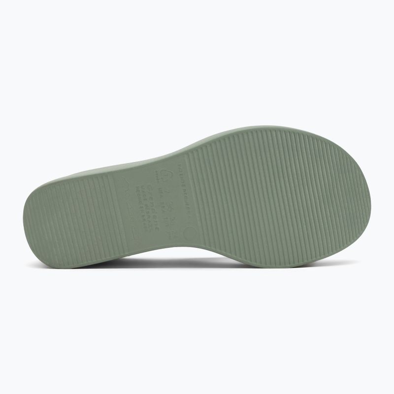 Дамски джапанки Ipanema High Fashion II Slide green/glitter green/grey 4