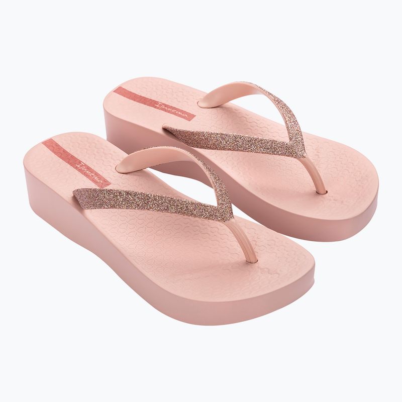 Дамски джапанки Ipanema Mesh Chic Plat pink/glitter pink 8