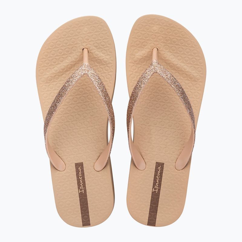 Джапанки Ipanema Mesh Chic Plat beige/glitter beige за жени 2