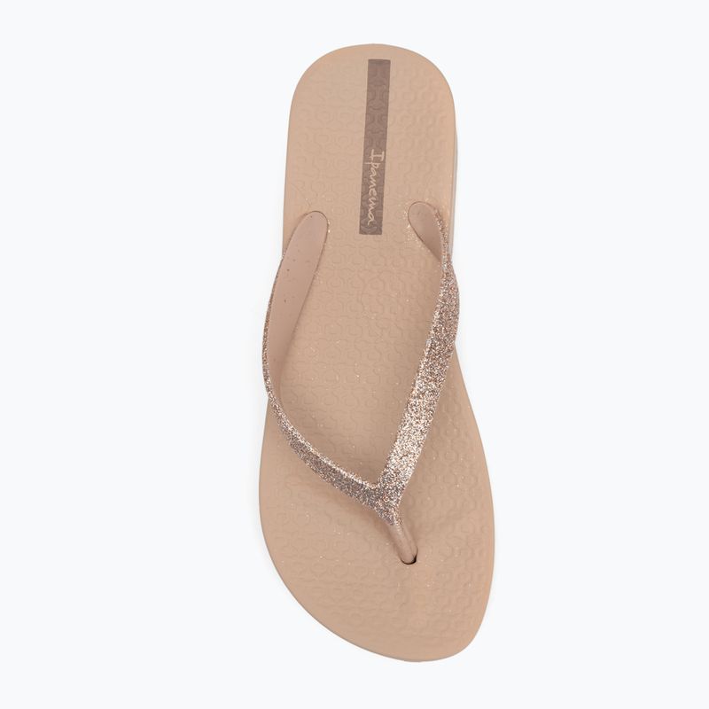 Джапанки Ipanema Mesh Chic Plat beige/glitter beige за жени 5