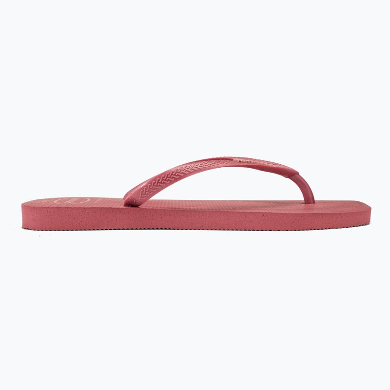 Дамски джапанки Havaianas Square Logo Pop Up pau brasil 2