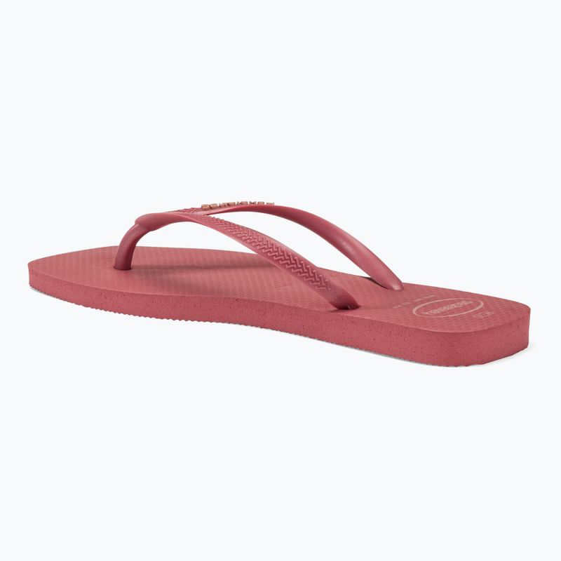 Дамски джапанки Havaianas Square Logo Pop Up pau brasil 3