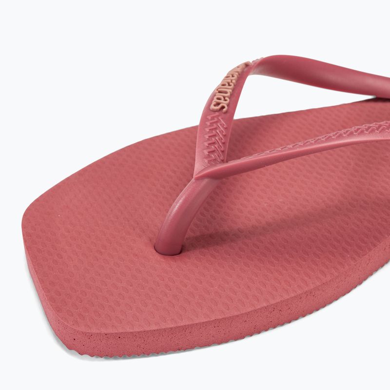 Дамски джапанки Havaianas Square Logo Pop Up pau brasil 7