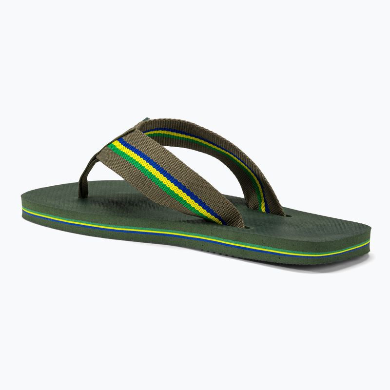 Мъжки джапанки Havaianas Urban Brasil olive green 3