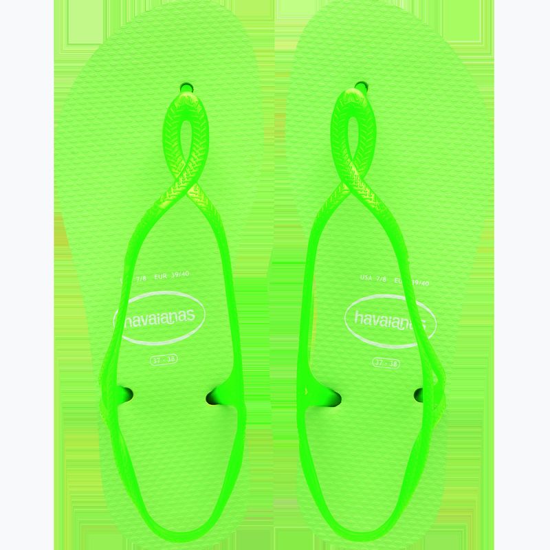 Дамски сандали Havaianas Luna Neon lemon green 12