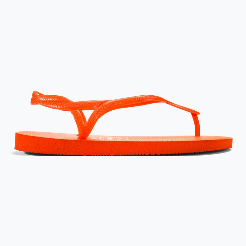 Дамски сандали Havaianas Luna Neon sunset orange 2