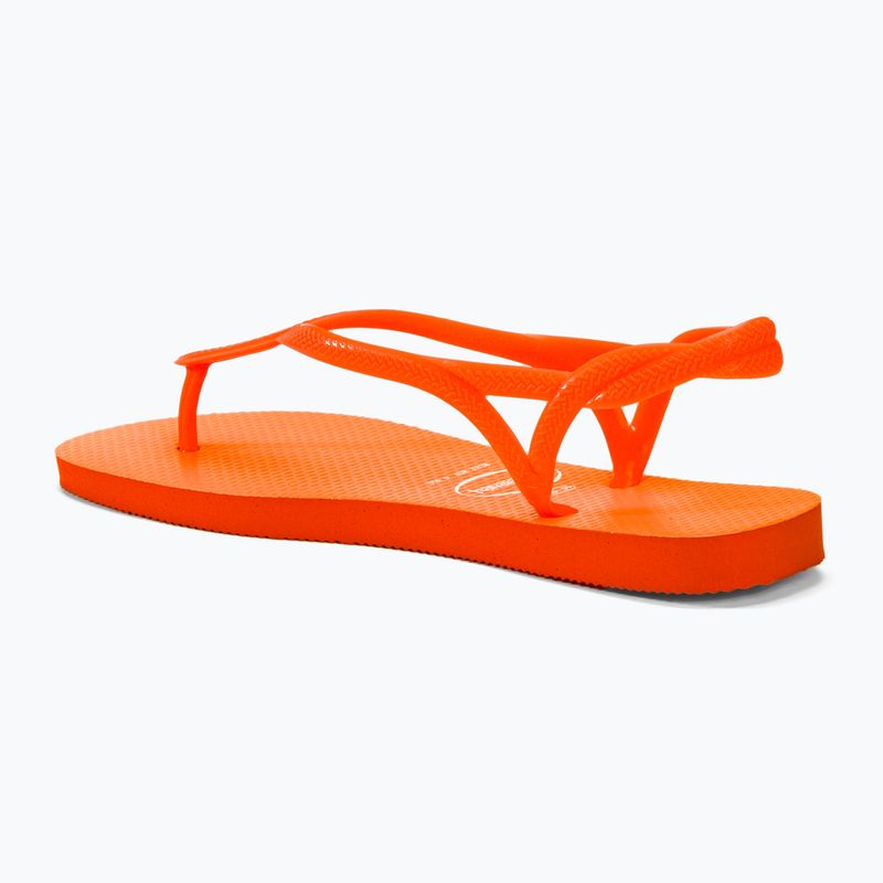 Дамски сандали Havaianas Luna Neon sunset orange 3