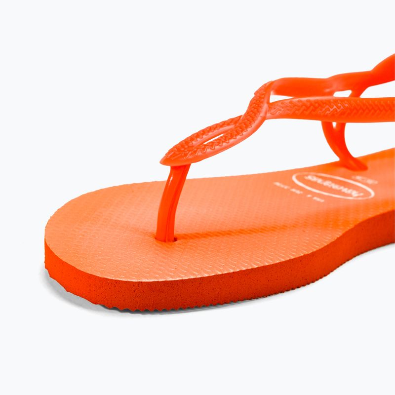 Дамски сандали Havaianas Luna Neon sunset orange 7