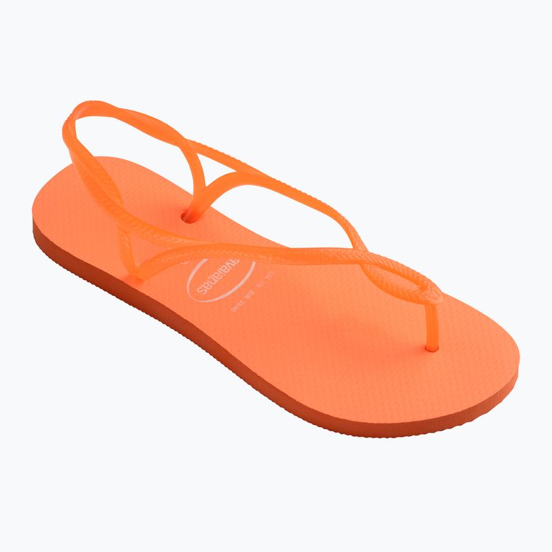 Дамски сандали Havaianas Luna Neon sunset orange 8