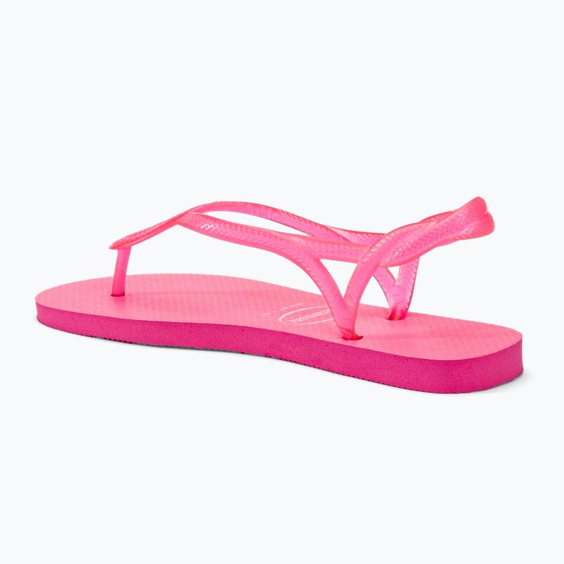 Дамски сандали Havaianas Luna Neon pink flux 3