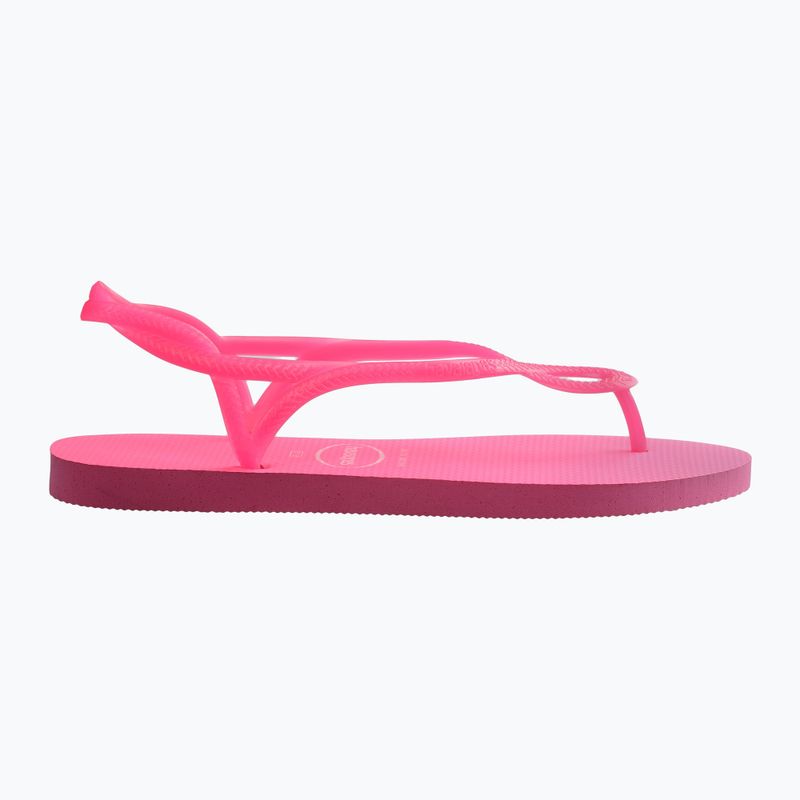 Дамски сандали Havaianas Luna Neon pink flux 9