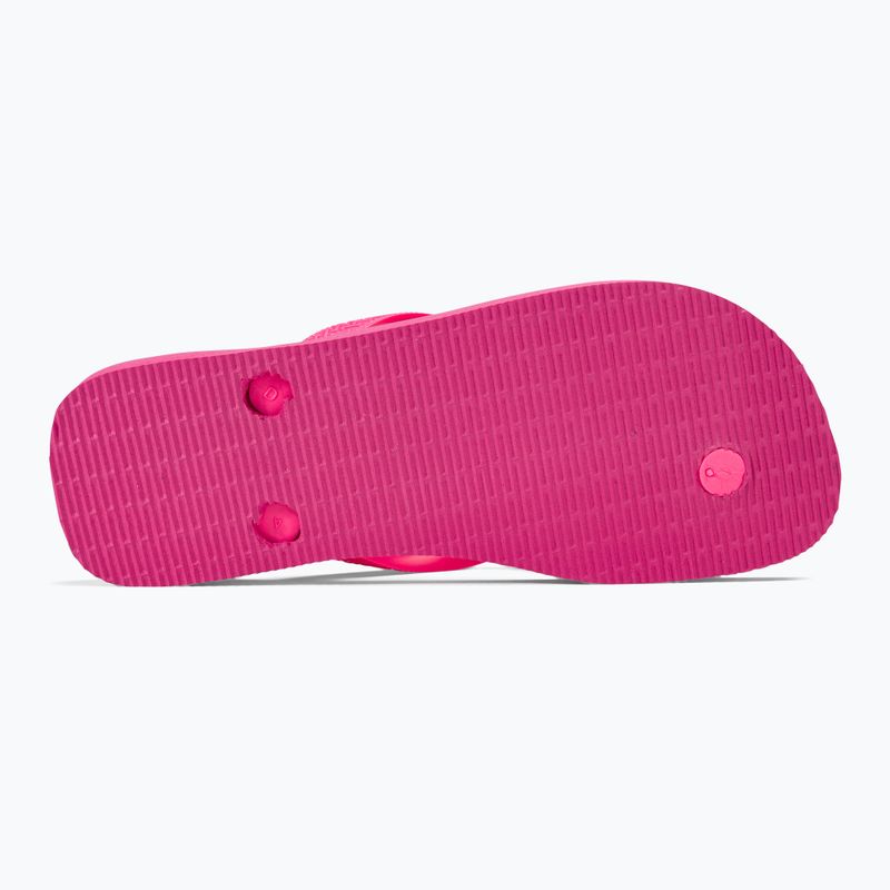 Джапанки Havaianas Brasil Logo Neon pink flux / pink flux 5