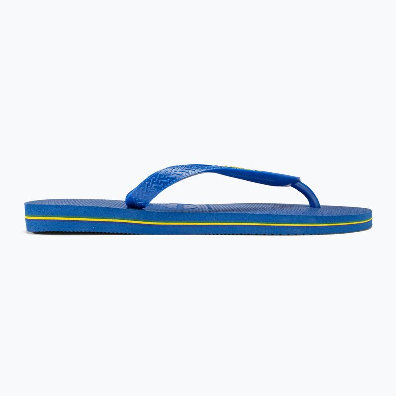 Джапанки Havaianas Brasil Logo Neon star blue / star blue 2