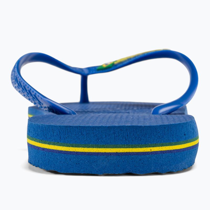 Джапанки Havaianas Brasil Logo Neon star blue / star blue 6