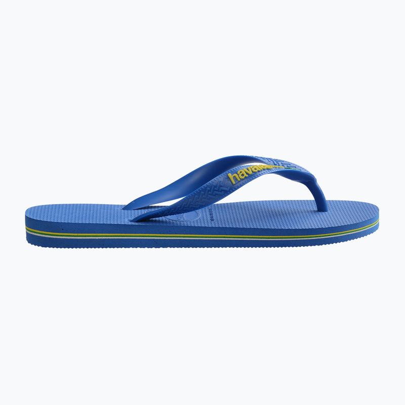 Джапанки Havaianas Brasil Logo Neon star blue / star blue 9