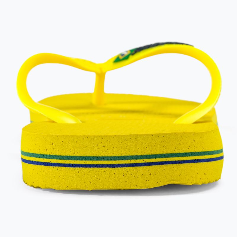 Джапанки Havaianas Brasil Logo Neon citrus yellow / citrus yellow 8