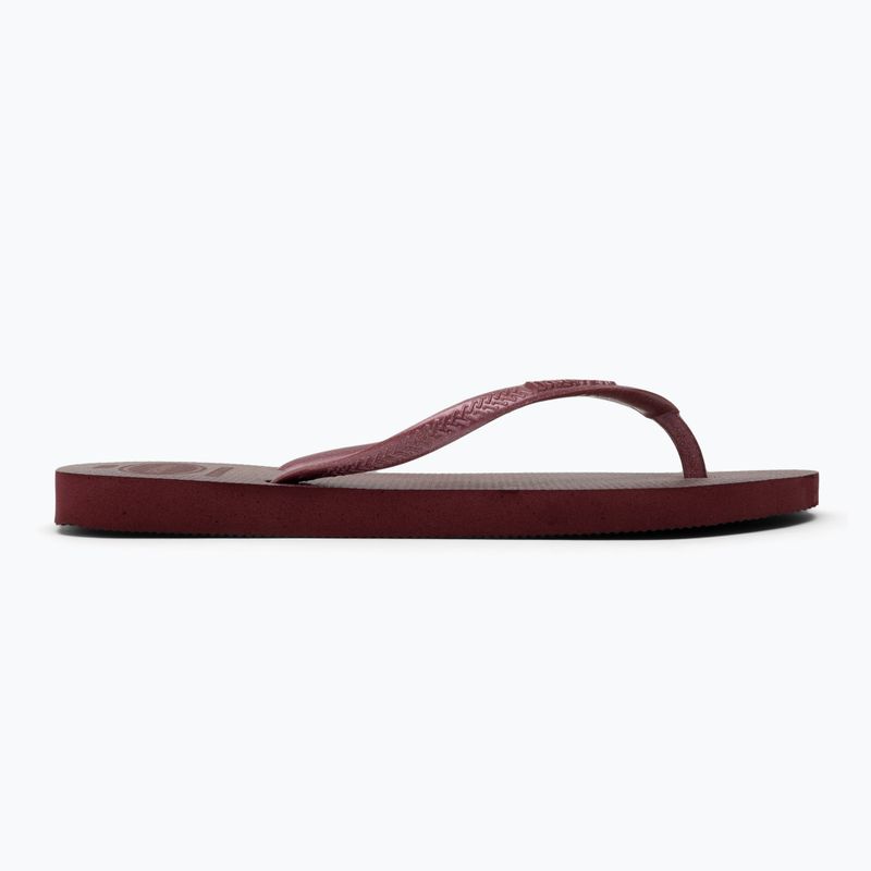 Джапанки Havaianas Slim Gloss amaranth за жени 2