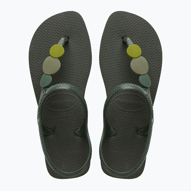 Havaianas Flash Urban Plus дамски сандали маслиненозелени 4