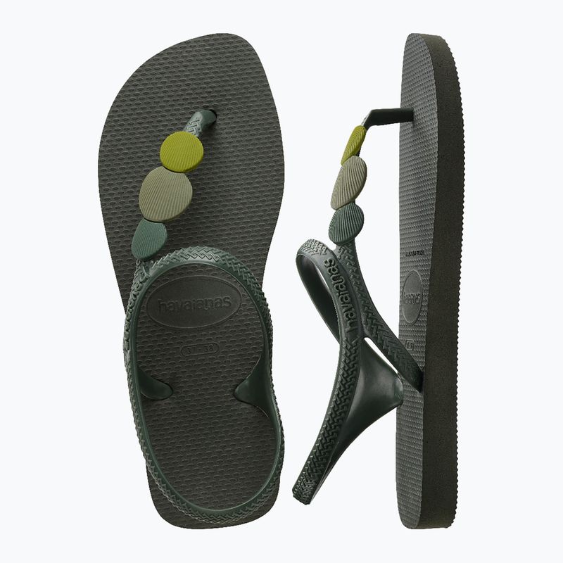 Havaianas Flash Urban Plus дамски сандали маслиненозелени 5