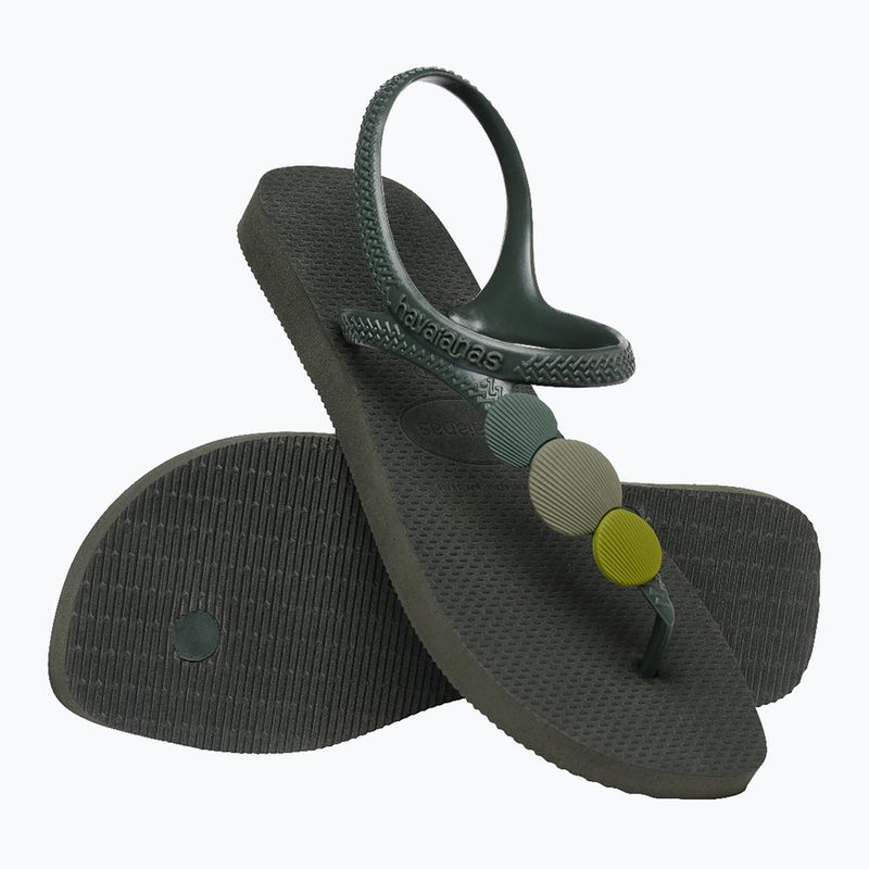 Havaianas Flash Urban Plus дамски сандали маслиненозелени 6