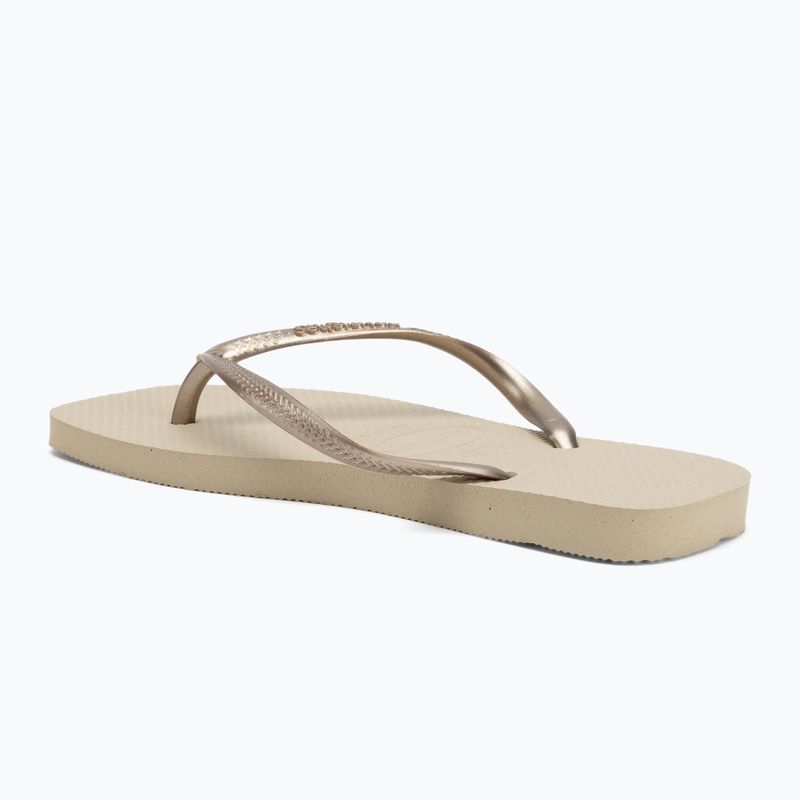 Дамски джапанки Havaianas Slim Square sand grey 3