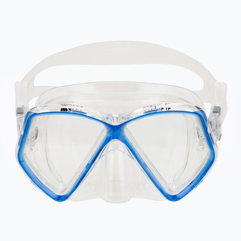 Детска маска за шнорхелинг Mares Zephir JR blue/clear 2