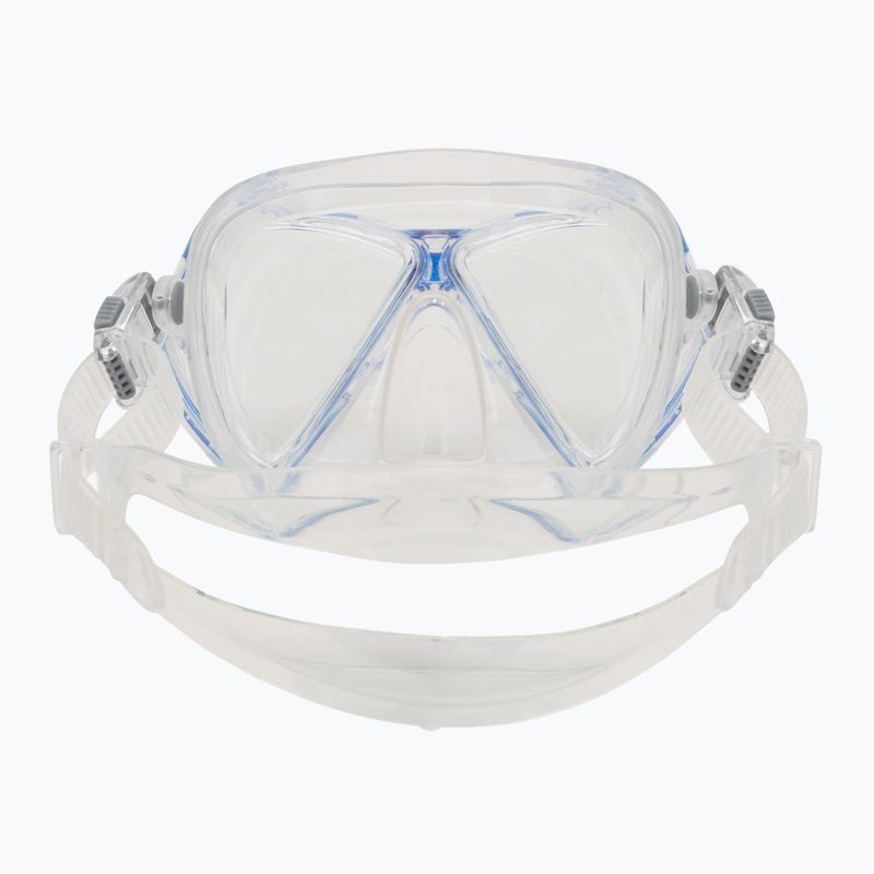 Детска маска за шнорхелинг Mares Zephir JR blue/clear 4