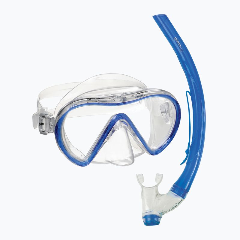 Комплект за шнорхелинг Mares Combo Stream royal blue/clear