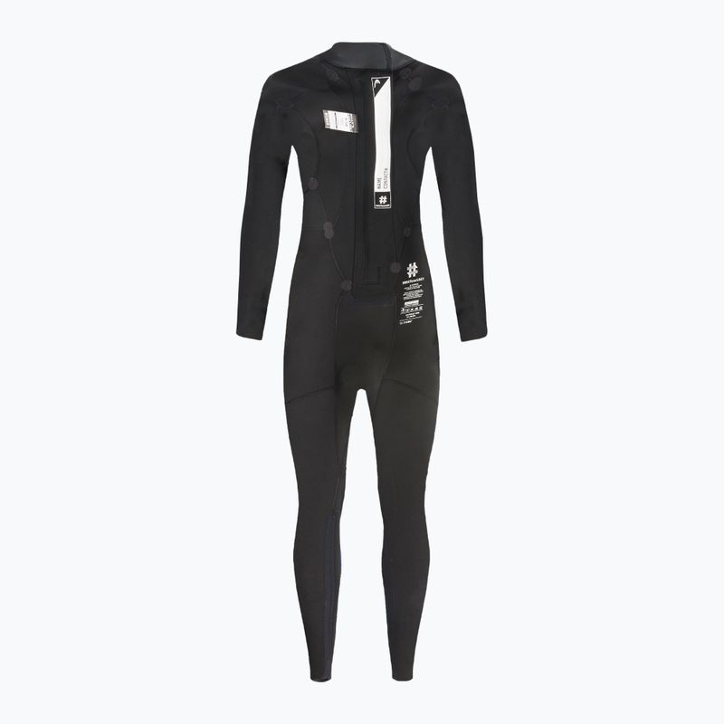 Дамски костюм за триатлон HEAD Ow Free 3.2 black/yellow 6