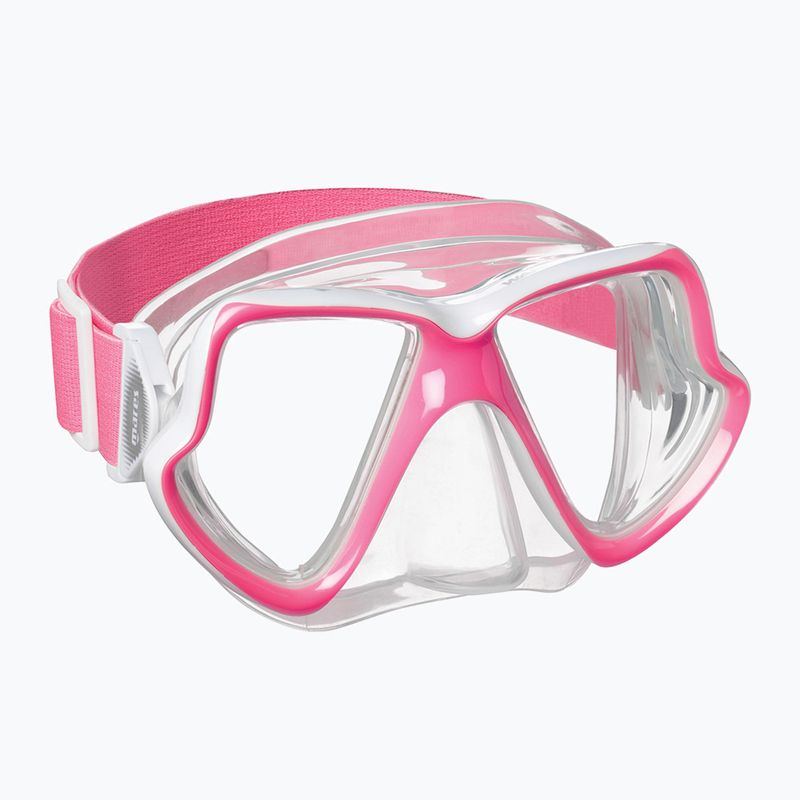 Комплект за шнорхелинг Mares Combo Wahoo Neon pink/white/clear 2