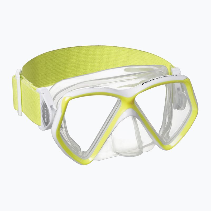 Детски комплект за шнорхелинг Mares Combo Pirate Neon yellow/white/clear 411788SF 2