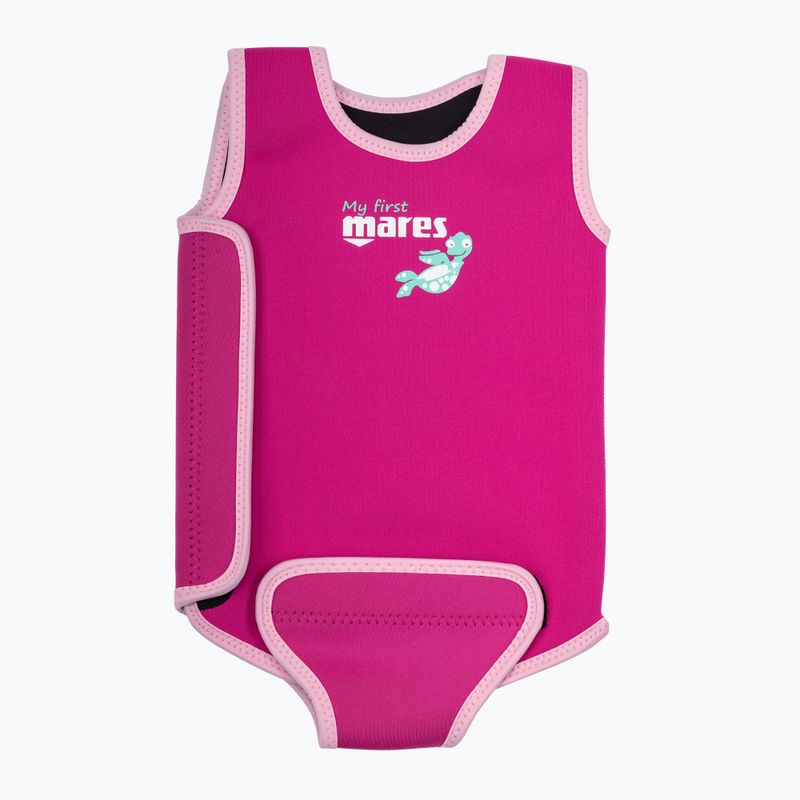 Детски неопренов костюм за плуване Mares Baby Wrap pink