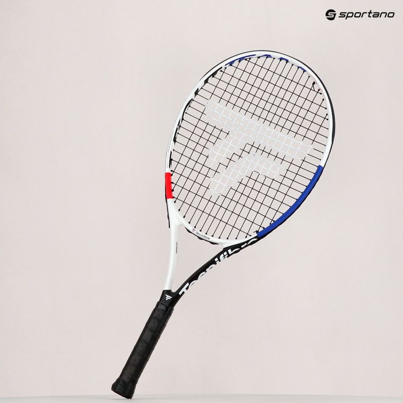 Детска тенис ракета Tecnifibre T-Fight Team JR 25 бяло и черно 14FIGHT025 8