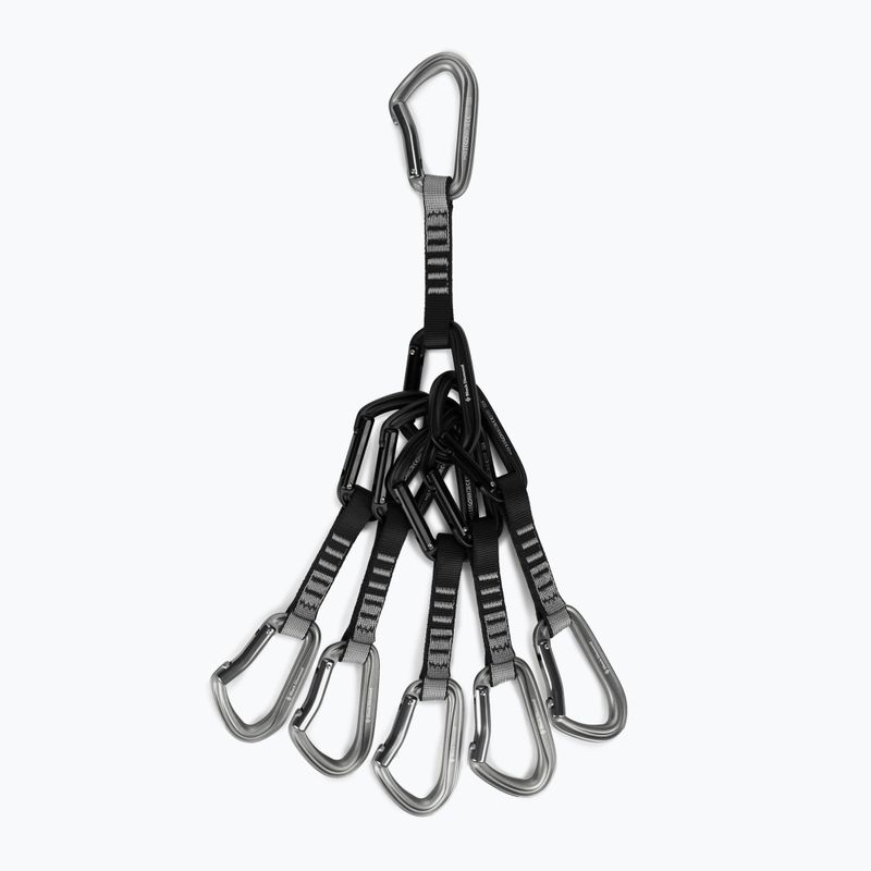 Black Diamond Hotforge Quickpack комплект за експресно катерене 6 бр. сив BD3811221004ALL1
