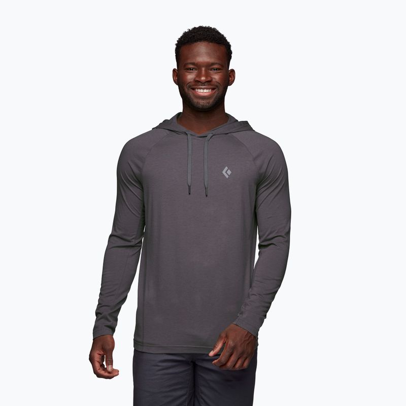 Мъжки потник за трекинг Black Diamond Crag Hoody сив AP7520000003LRG1