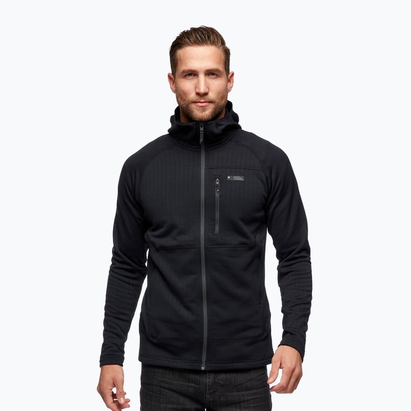 Мъжки потник Black Diamond Factor Hoody trekking sweatshirt black AP7440400002