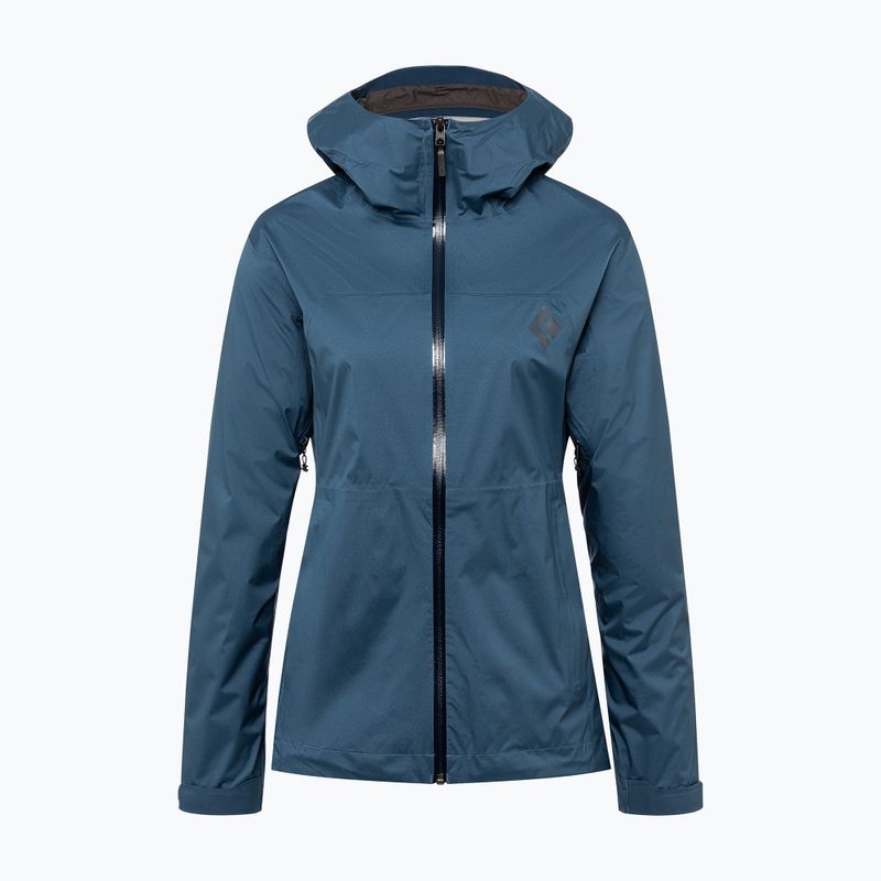 Дамско дъждобранно яке Stormline Stretch на Black Diamond, мастилено синьо 6