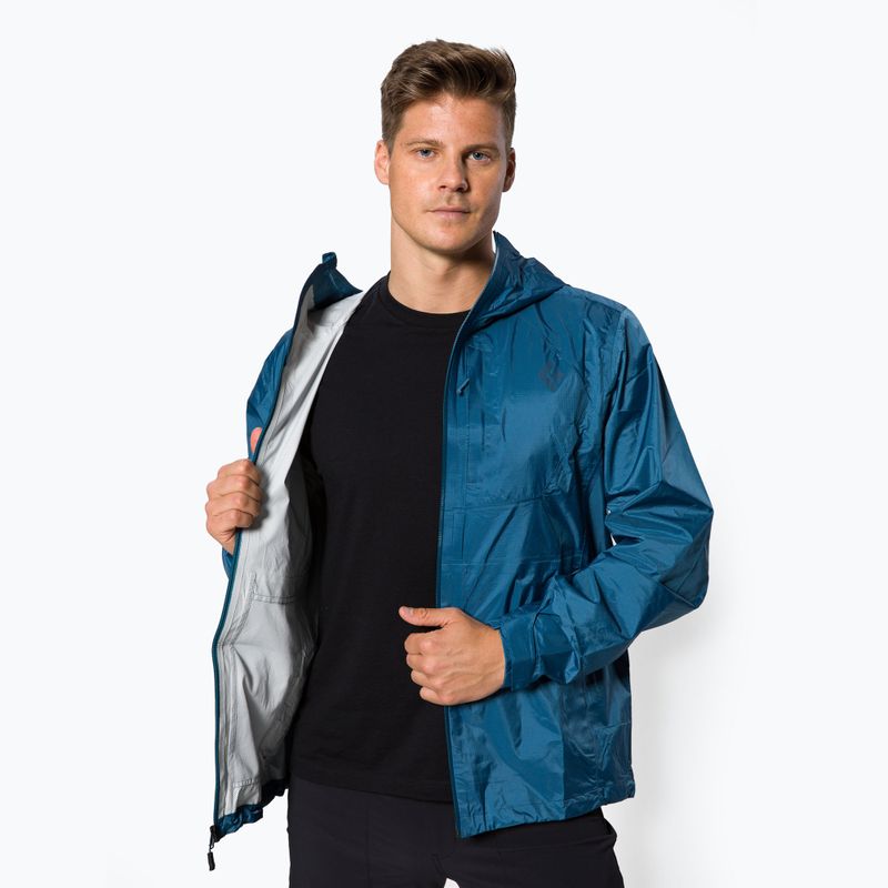 Мъжко дъждобранно яке Black Diamond Treeline blue AP7450084002SML1