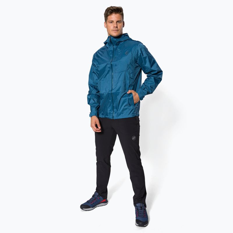 Мъжко дъждобранно яке Black Diamond Treeline blue AP7450084002SML1 2