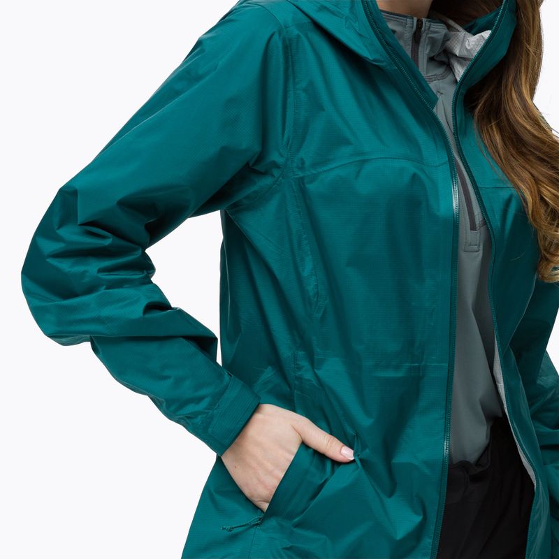 Дамско дъждобранно яке Treeline със зелена мембрана Black Diamond AP7450093032XSM1 5