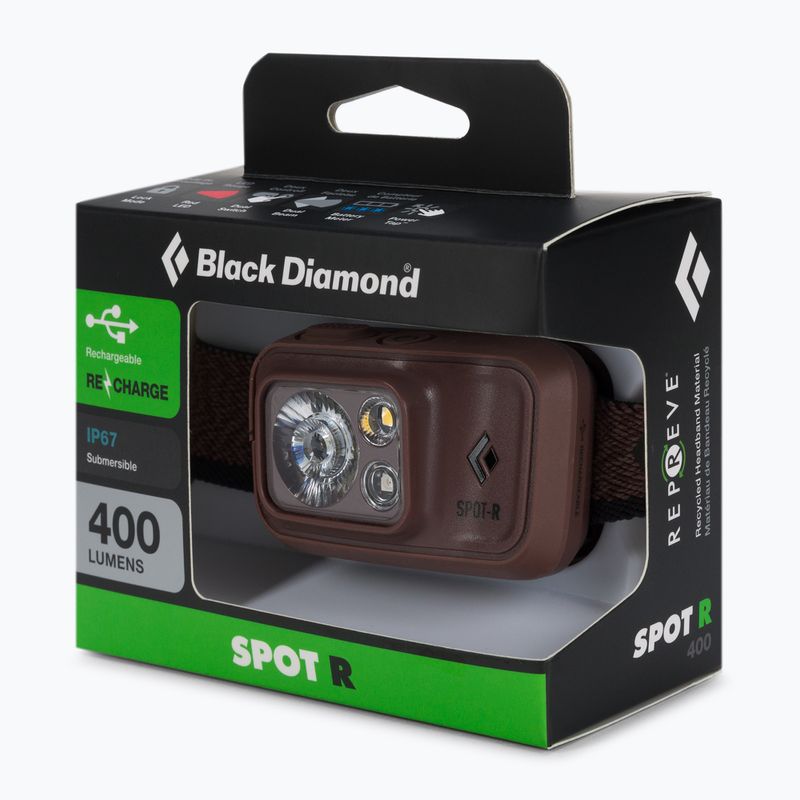 Челник Black Diamond Spot 400-R кафяв BD6206766018ALL1