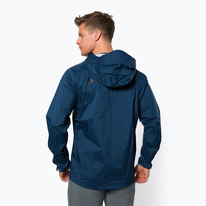 Мъжко дъждобранно яке Black Diamond Stormline Stretch Navy Blue APCDT04013SML1 3