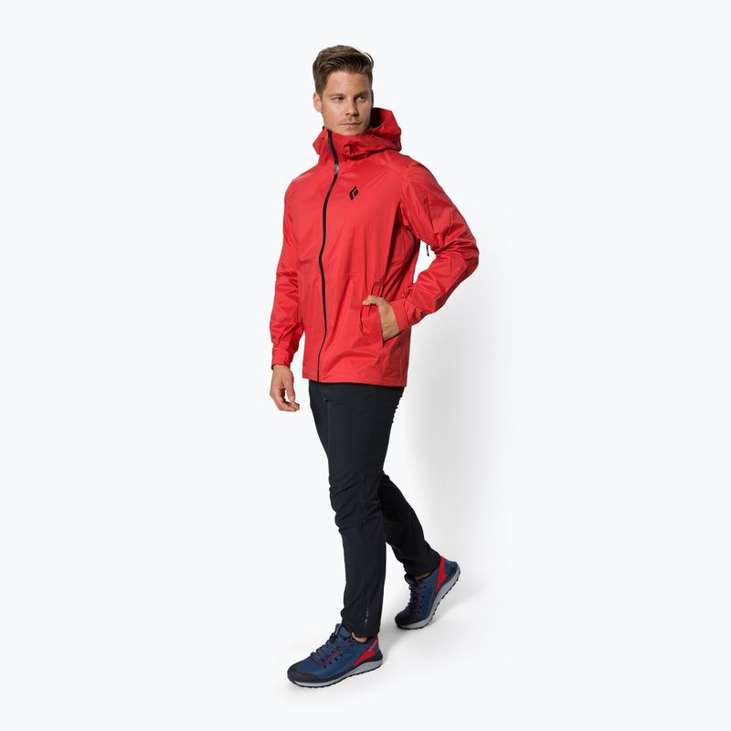 Мъжко дъждобранно яке Black Diamond Stormline Stretch Red APCDT06040SML1 2