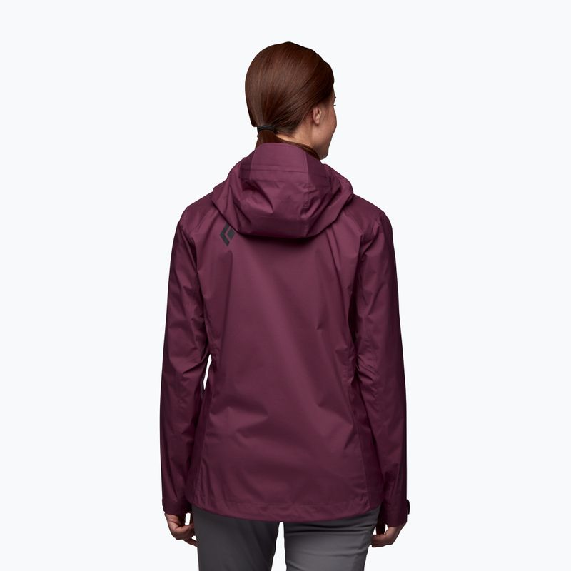 Black Diamond дамско дъждобранно яке Stormline Stretch лилаво APM6975016XXS1 3