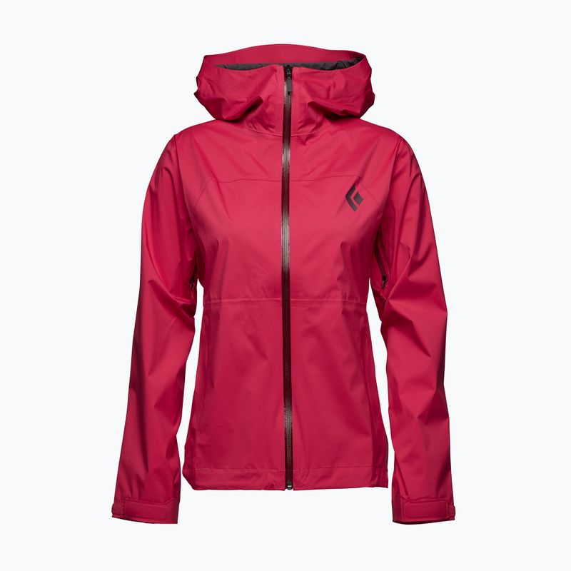 Дамско яке за дъжд Black Diamond Stormline Stretch Membrane Red APM6976034XSM1 6