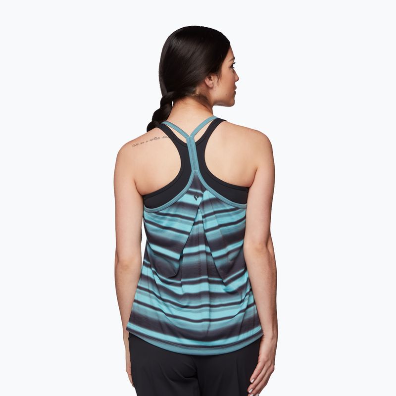 Дамска тениска за трекинг Black Diamond Integrale Tank blue AP7524294056XSM1 2