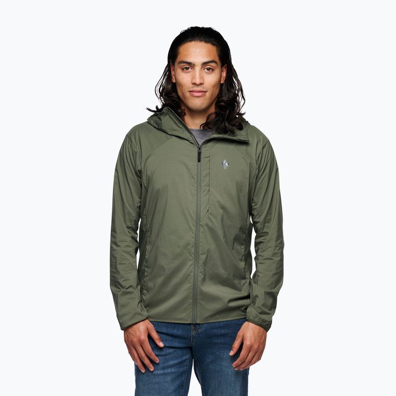 Мъжко софтшел яке Black Diamond Alpine Start Hoody green AP7450233010