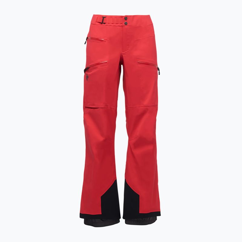 Дамски скиорски панталон Black Diamond Recon LT Stretch coral red 7