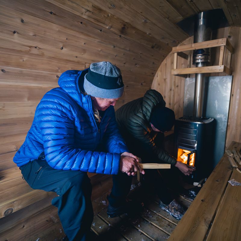 Мъжко пухено яке Black Diamond Approach Down Hoody drifter blue 10