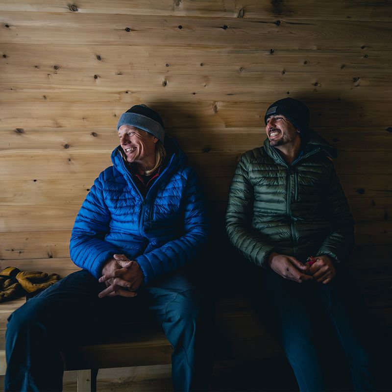 Мъжко пухено яке Black Diamond Approach Down Hoody drifter blue 11